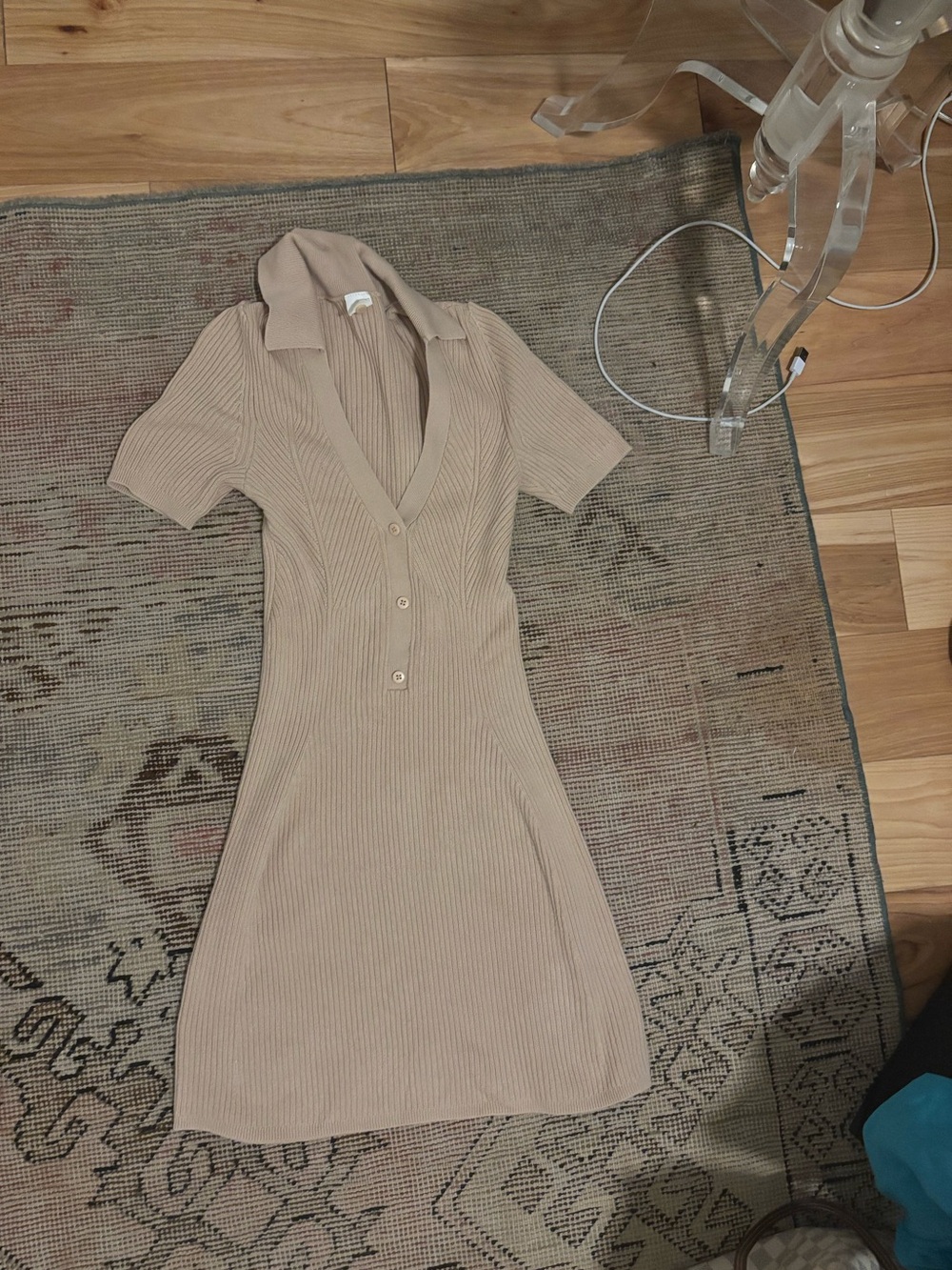 Alo short sleeve sweater dress
